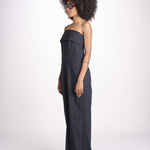 tuta in lino CENELIA NAVY ba&sh 