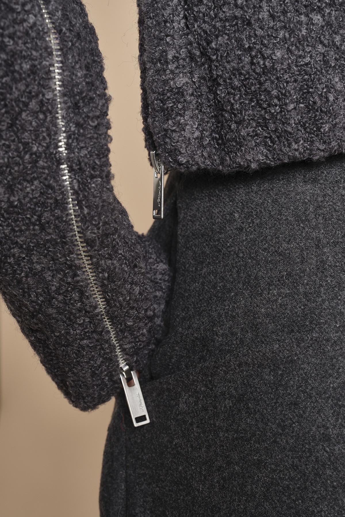 maglia bouclé LS CREWNECK  70481TFB CARCOLAT MELANGE CH035 phillip lim 
