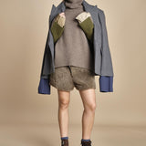 maglia bicolor OLLY  MJD634M_AFILK CHOCO_OLIV jejia 