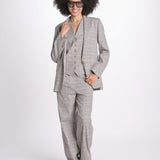 blazer in galles 16V005CO0251 P671 BROWN MULTI ines de la fressange 