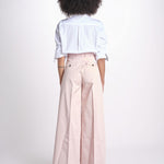 pantalone over in cotone pesante ORIANNA ORNO9 ANTICO nine in the morning 