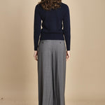 girocollo basic MIL46 25030 BLU milaura 