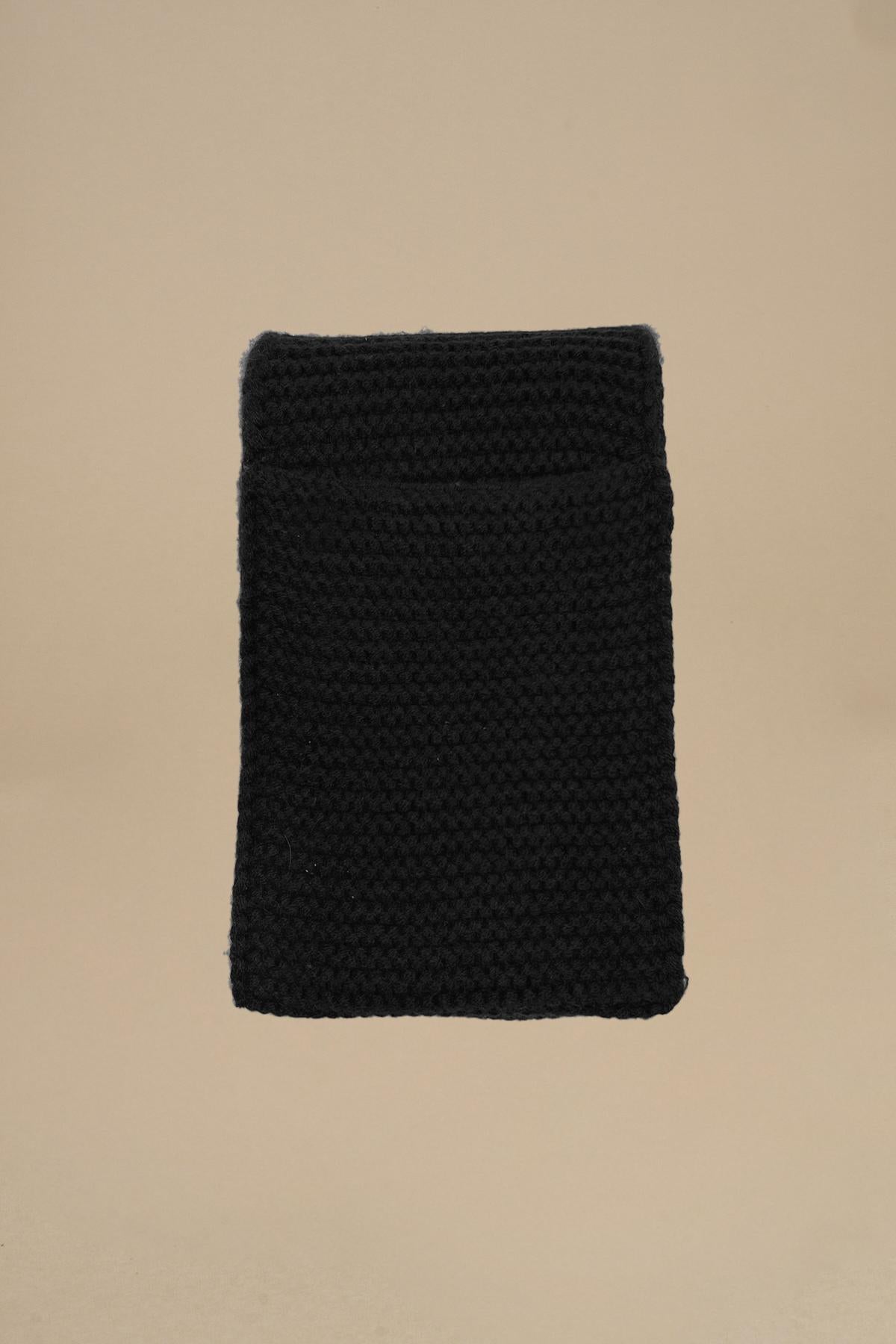 sciarpa punto links MIL2 Z3613S NERO milaura 