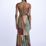 Abito FRAN lungo patch FRAN MULTICOLOR ba&sh 