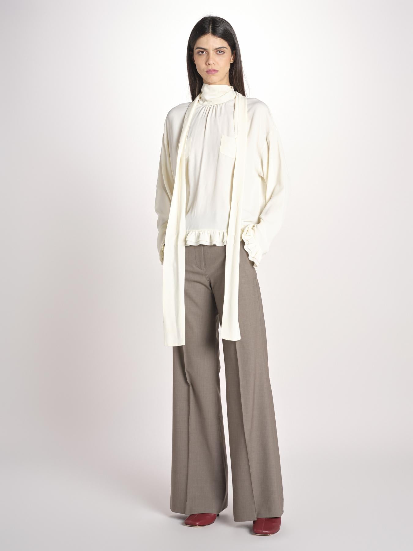 pantalone diritto con nervature OTTAVIA 673 120 57 quelledue 