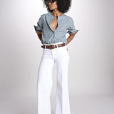 camicia a righe con collo guru MICA5630 BV milaura 