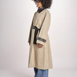 trench con tasche in pelle JF009690 DARK POWDER 1254 joseph 