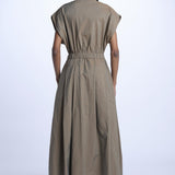 2125 chemisier di cotone 2125 NOISETTE dusan 