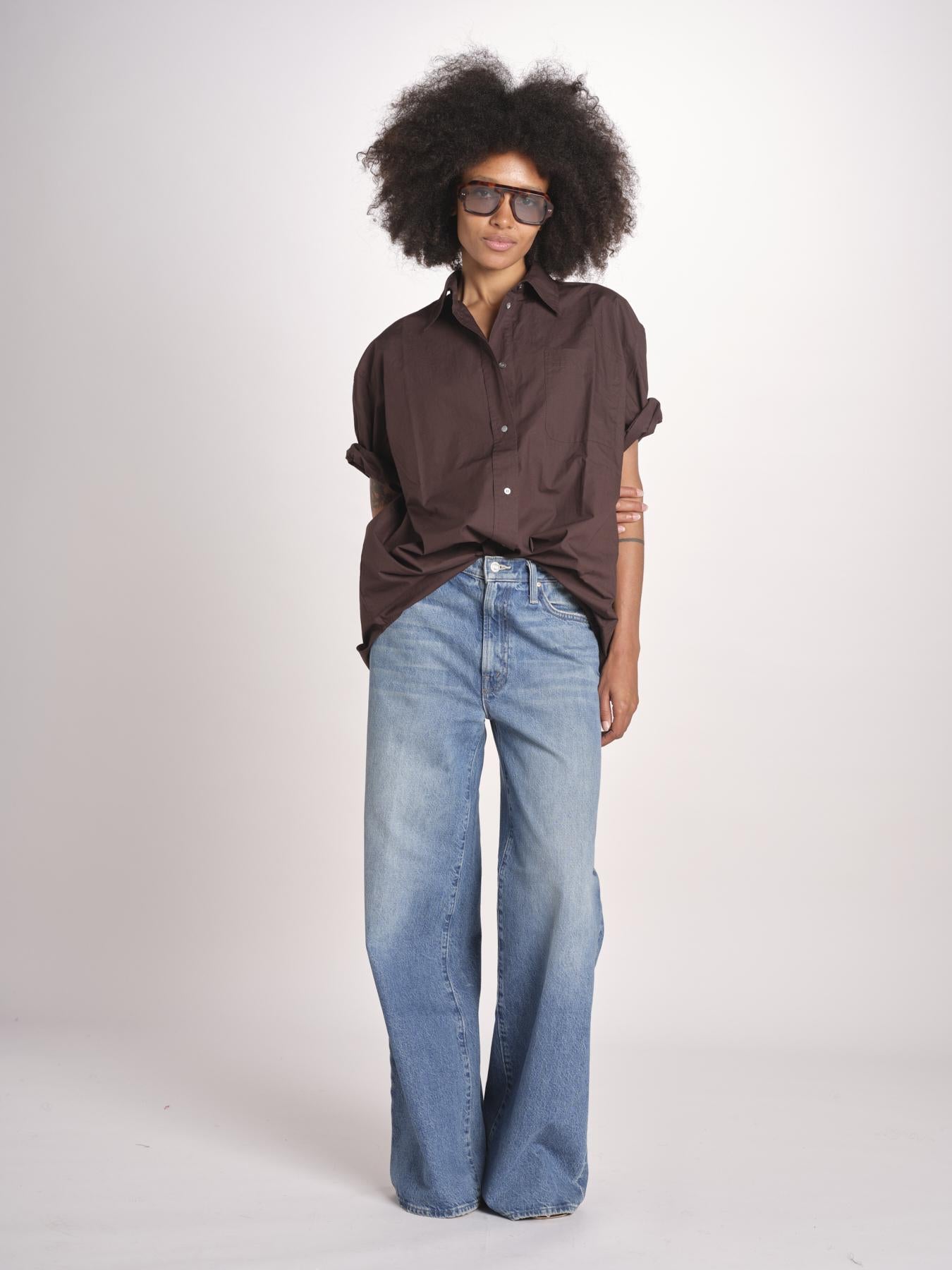 camicia uomo CHE0891BOBBIE MARRON FONCE MAR0326S soeur 