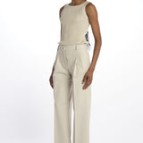 Pantalone MAFALDA pinces denim MAFALDA T.357170 53 quelledue 