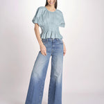 top con punto smoke VIOLET 109 BLUE sea ny 