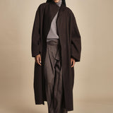 T8734U cappotto lungo cimosato T8734U MORO dusan 