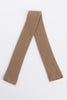 Short single-color scarf