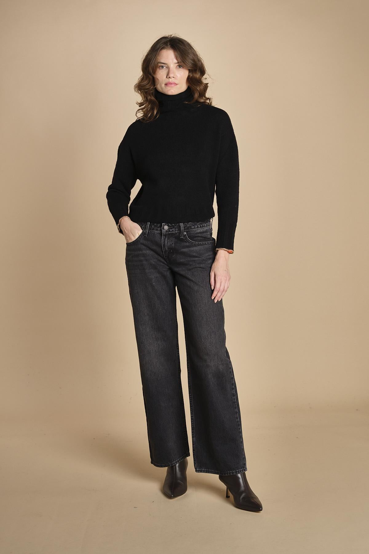 denima baggy vita bassa LOW LOOSE A5566 0027 levi's 