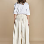 pantalone over in velluto BIRKIN MJD228_ATEX40 J0236 CREAM jejia 