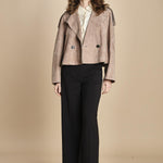 pantalone palazzo fresco lana VISIVO 2525136031600 GRIGIO weekend maxmara 