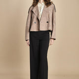 pantalone palazzo fresco lana VISIVO 2525136031600 GRIGIO weekend maxmara 