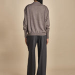 camicia over in lana merino MIL LAU20 E14043 SIGARO milaura 