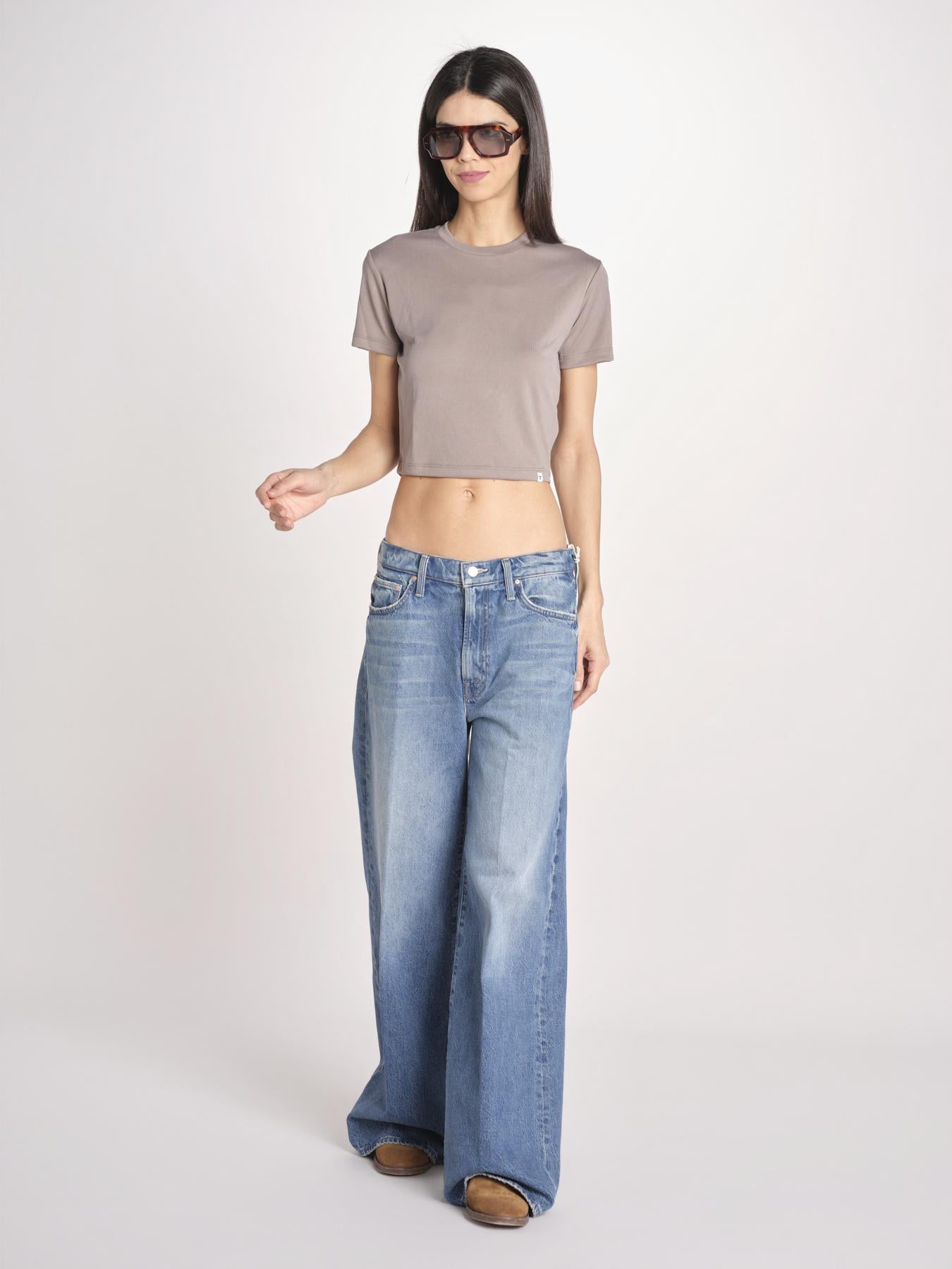 t-shirt costine m/c PARGA 026TS614RM FUMO woc 