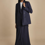 blazer over doppiopetto L02130166479 BLU n21 
