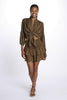 PANOLI ruffled miniskirt