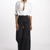Pantalone ALMA palazzo ALMA T0194 NIGHT BLUE the latest 