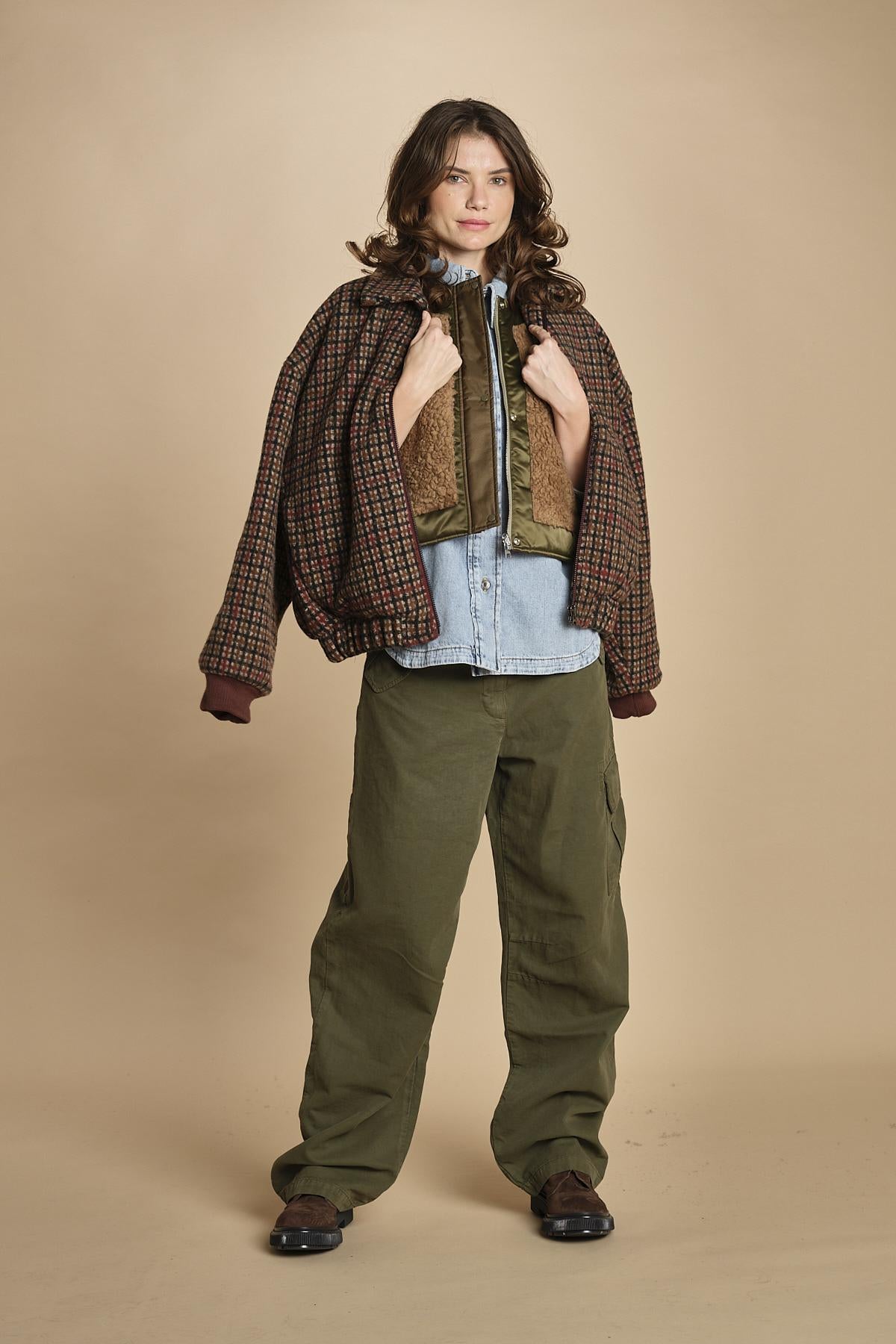 camicia denim over GLORY LBB LT BLUE BLEACH bellerose 