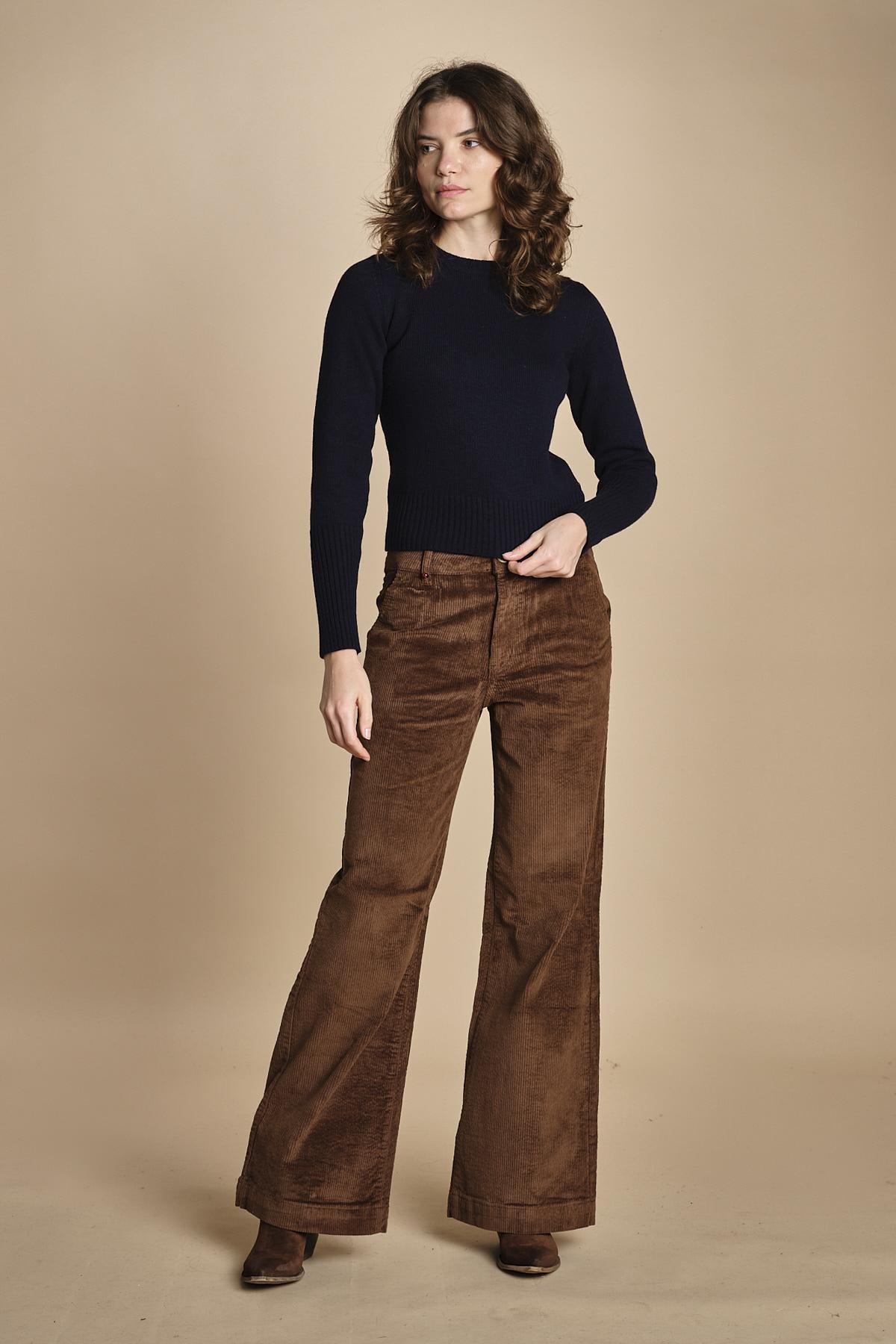 pantalone mano velluto FAUSTINE CHICI fam 