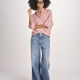 camicia check RICKA SH045CJ-RED RED CHECKS laurence bras 
