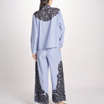 camicia a righe con ricamo 057 MULTI sea ny 
