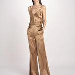 pantalone in seta JF009609 CINNAMON 0605 joseph 