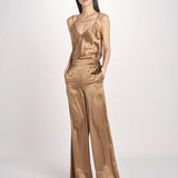 pantalone in seta JF009609 CINNAMON 0605 joseph 
