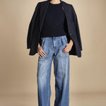denim con  tasconi FATA OPENBLUE true avenue 