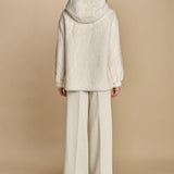 parka ecofur. SELENA ECRU giovanni paris 