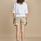 in cotone con tasca in montone TOM T-SHIRT MJD148PAT2977 J0248 WHITE jejia 