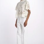 DARLENE camicia con ricami DARLENE 010 bellerose 