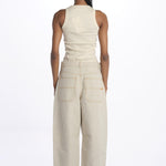EMPIRE pantalone lino con tasche PAN1607EMPIRE ECR125S soeur 