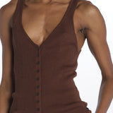 Gilet NELLIE costine 5538106 TOFFEE herskind 