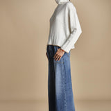 maglia dolcevita over SAMANTHA PANNA CAMMELLO tenne' 