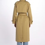 Trench lungo IO111146 BE455 ivy oak 