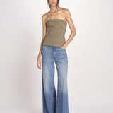 top bustier in cotone 41360-400 MILITY 88 federica tosi 