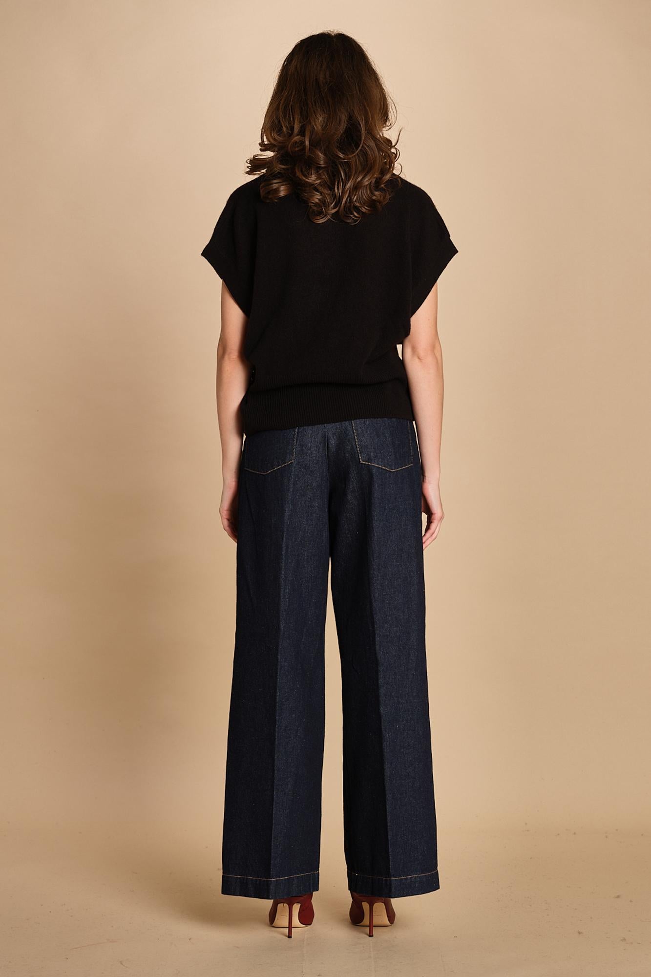 Polo gilet D2400890 NERO milaura 