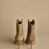 CAITLIN stivaletti camoscio tacco 9. CAITLIN BEIGE ba&sh 