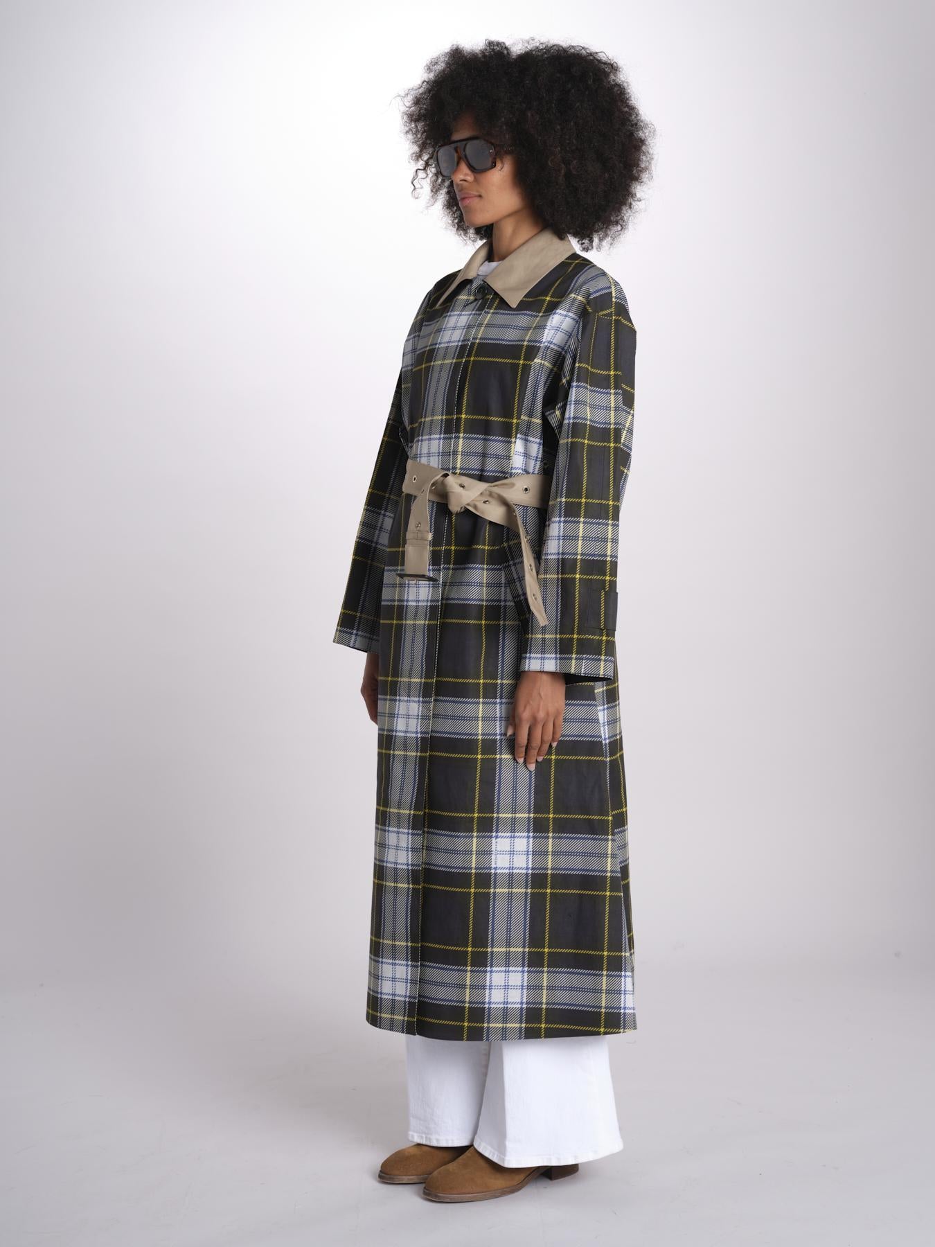 impermeabile scozzese LM-1190 ACJ04 NAVY mackintosh 