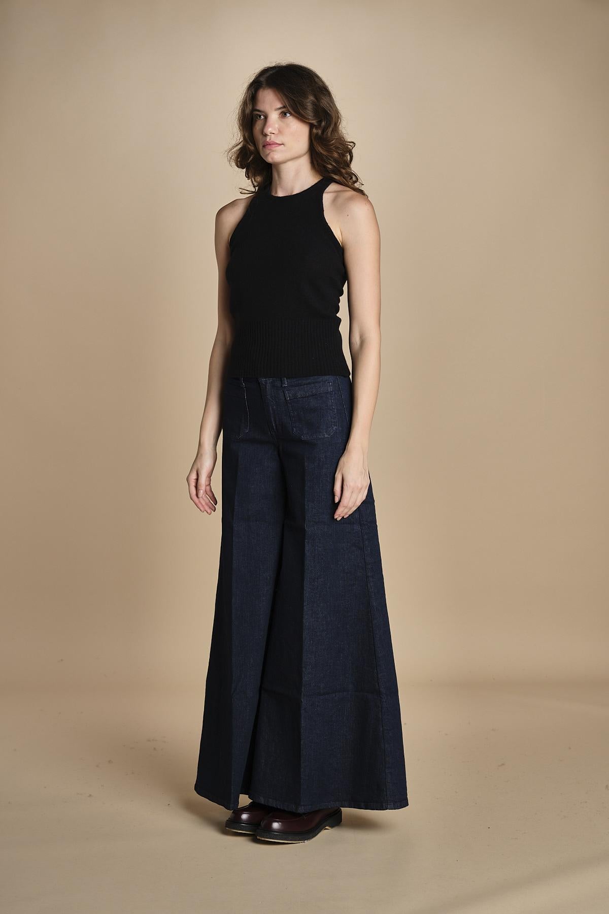 99% COTONE 1% ELASTAN GRACE XJB02 DENIM BLU STRETCH ps don't forget me 