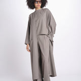 spolverino in tessuto diagonale U3049B BEIGE dusan 