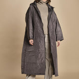 piumino lungo. 90110 ANTRACIT sittingsuit 