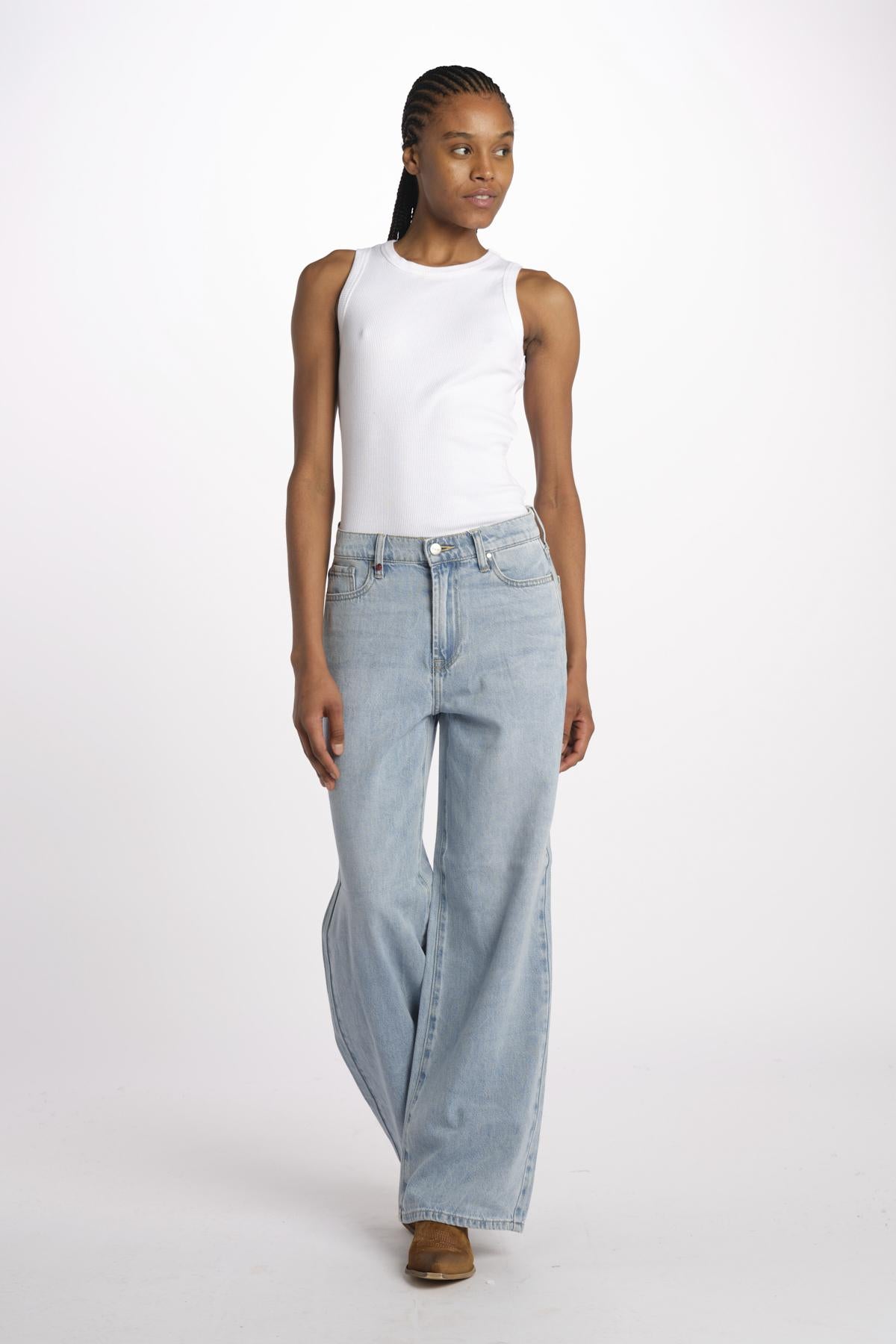 FLORA denim large fl 18 l by fam. FLORA BLUE fam 