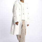 CHESTERFIELD Spolverino con anelli CHESTERFIELDD OFF WHITE sofie d'hoore 