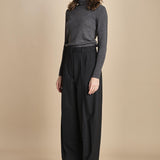 pantalone largo stretto sul fondo CARA TLW03116W0206ABTPB BLACKBOARD T0037 the latest 